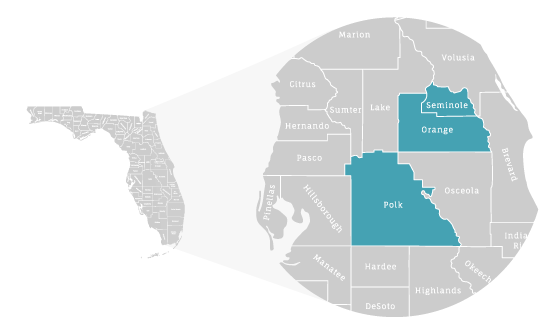 Serving Orange, Seminole, an dPol Counties